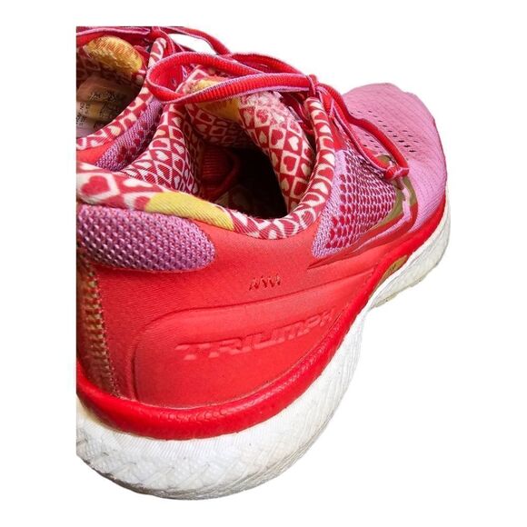 SOLD!!! SAUCONY Triumph 18 Pink Red Galentines Valentine’s Day Shoes - Size 10 - Picture 7 of 8